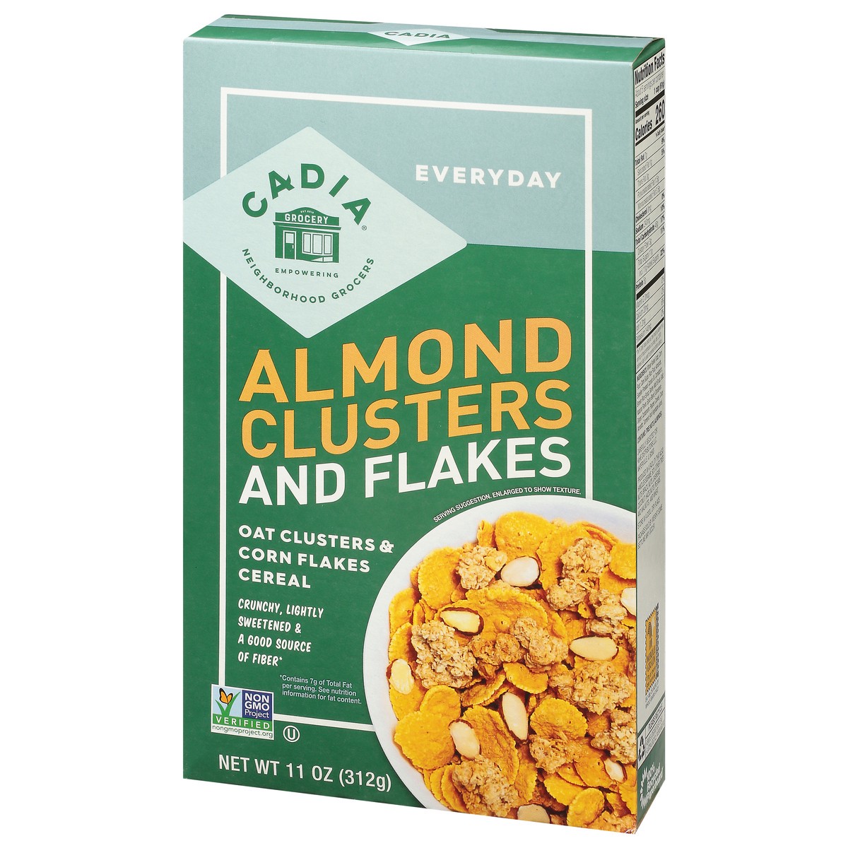 slide 13 of 13, Cadia Clusters And Flakes, Almond 11 Oz, 11 oz