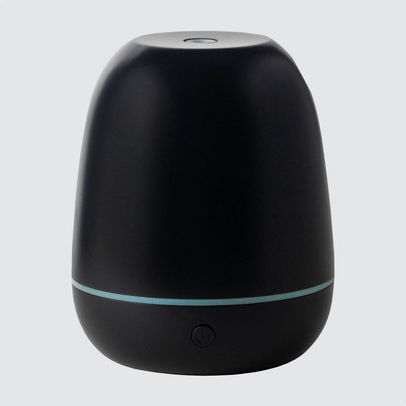 slide 1 of 4, 100ml Black Mini Majesto Essential Oil Diffuser - SpaRoom: Ultrasonic,5hr Run Time, 100 ml