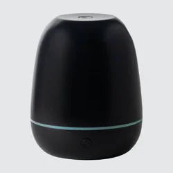 100ml Black Mini Majesto Essential Oil Diffuser - SpaRoom: Ultrasonic,5hr Run Time
