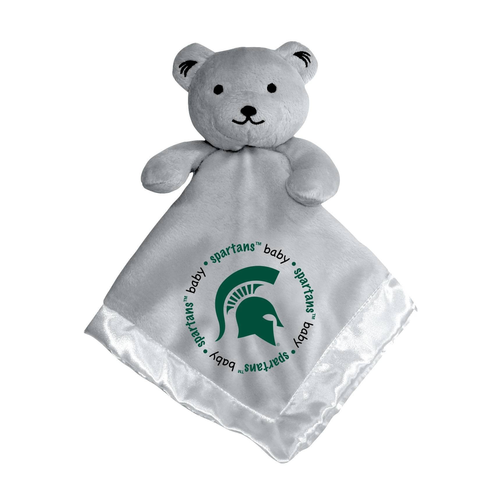 slide 1 of 3, NCAA Michigan State Spartans Gray Security Bear, 1 ct