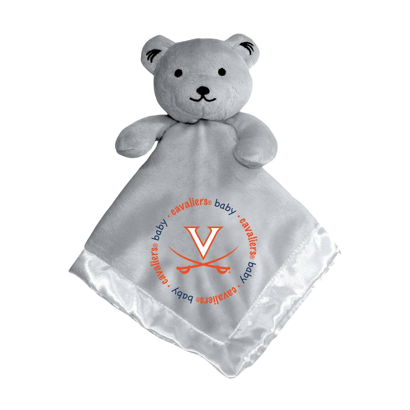 slide 1 of 3, NCAA Virginia Cavaliers Gray Security Bear, 1 ct