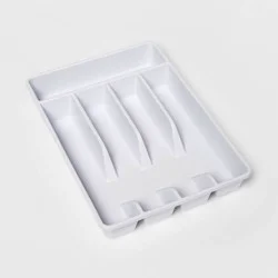 5 Compartment Drawer Organizer White - Room Essentials