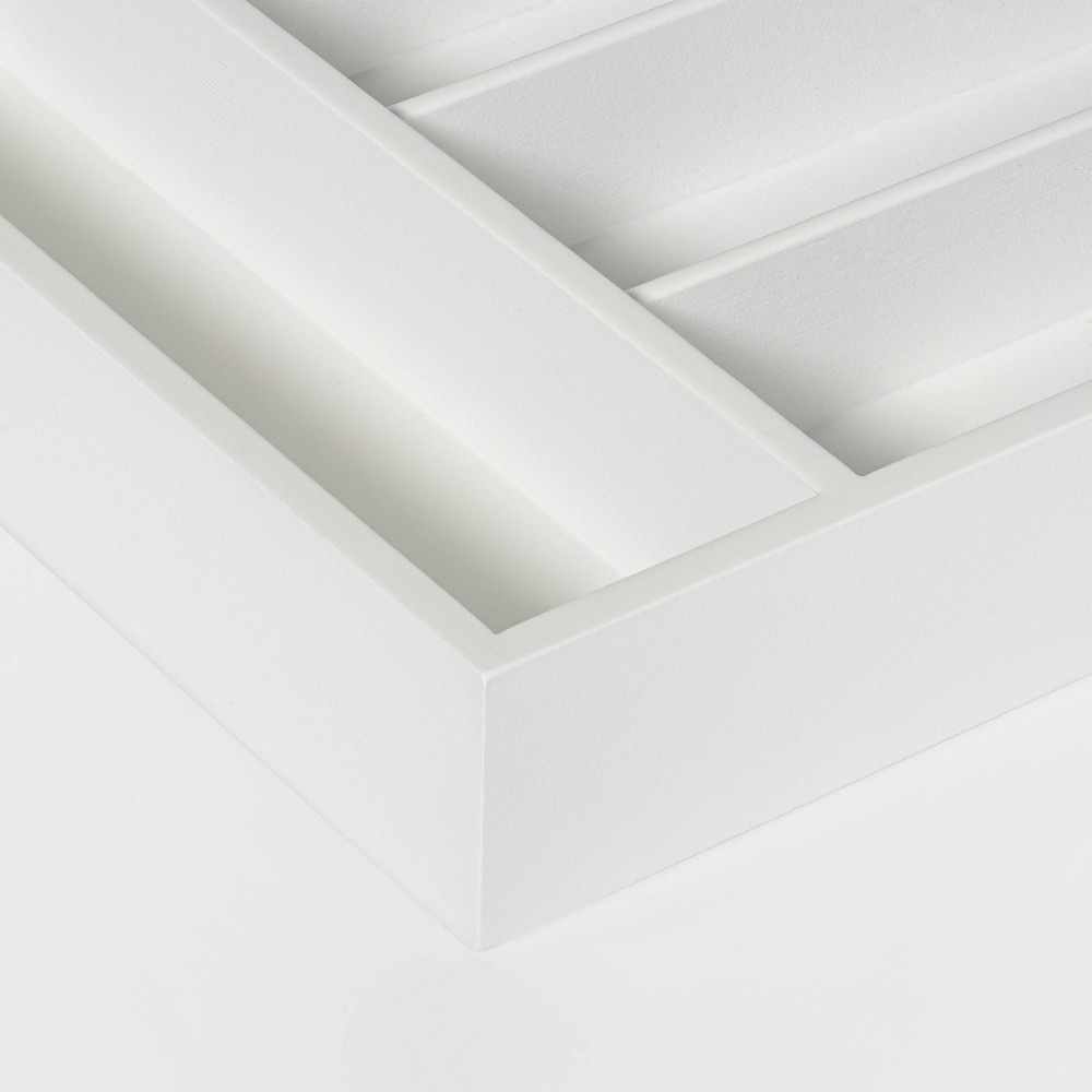 slide 2 of 3, 5 Compartment Drawer White - Threshold, 1 ct