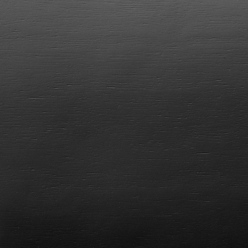 slide 5 of 6, Threshold designed w/Studio McGee Kaysville Curved Back Wood Counter Height Barstool Black - Threshold™ designed with Studio McGee: Chic, Sturdy Frame, Footrest, 1 ct