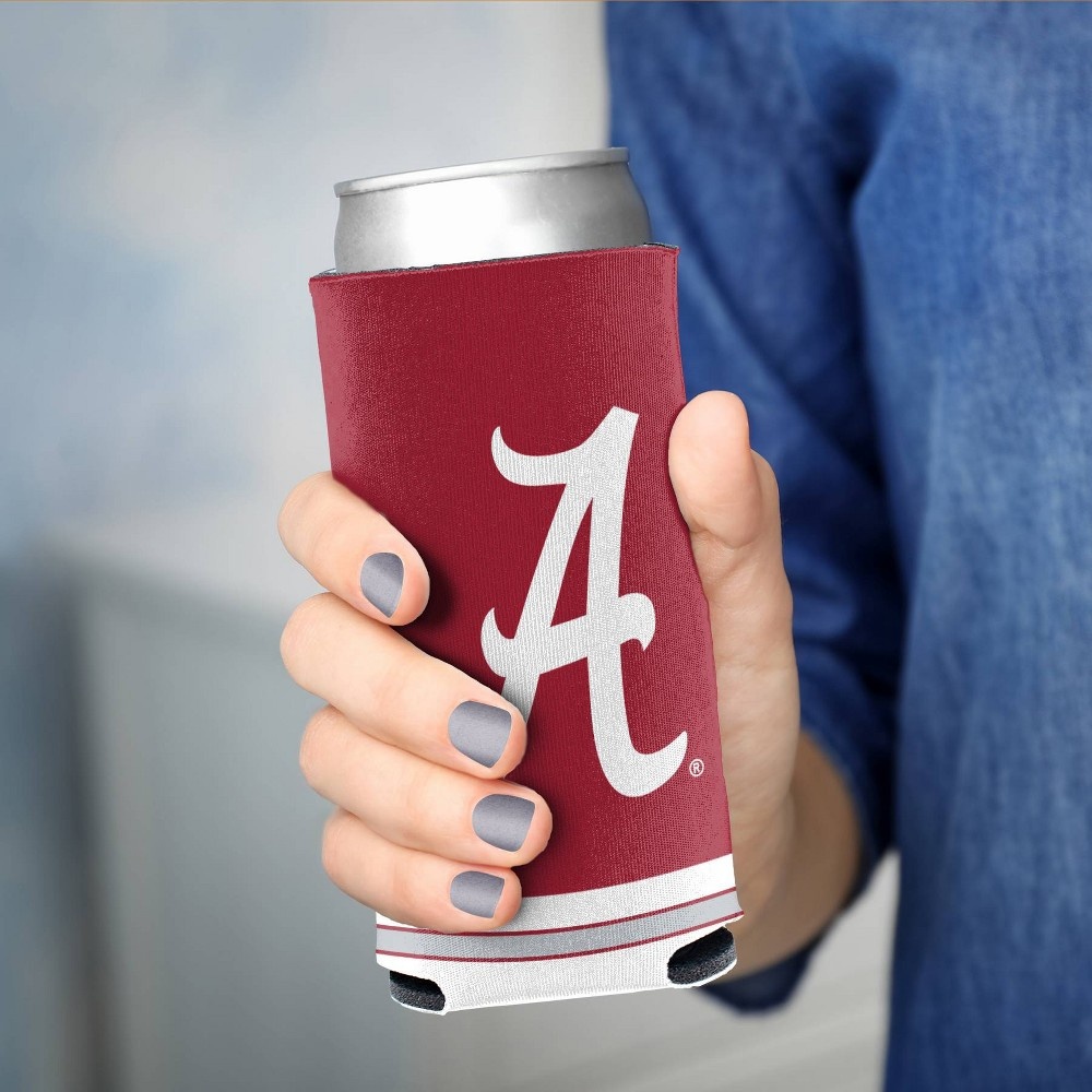 slide 2 of 3, NCAA Alabama Crimson Tide Slim Can Cooler, 1 ct