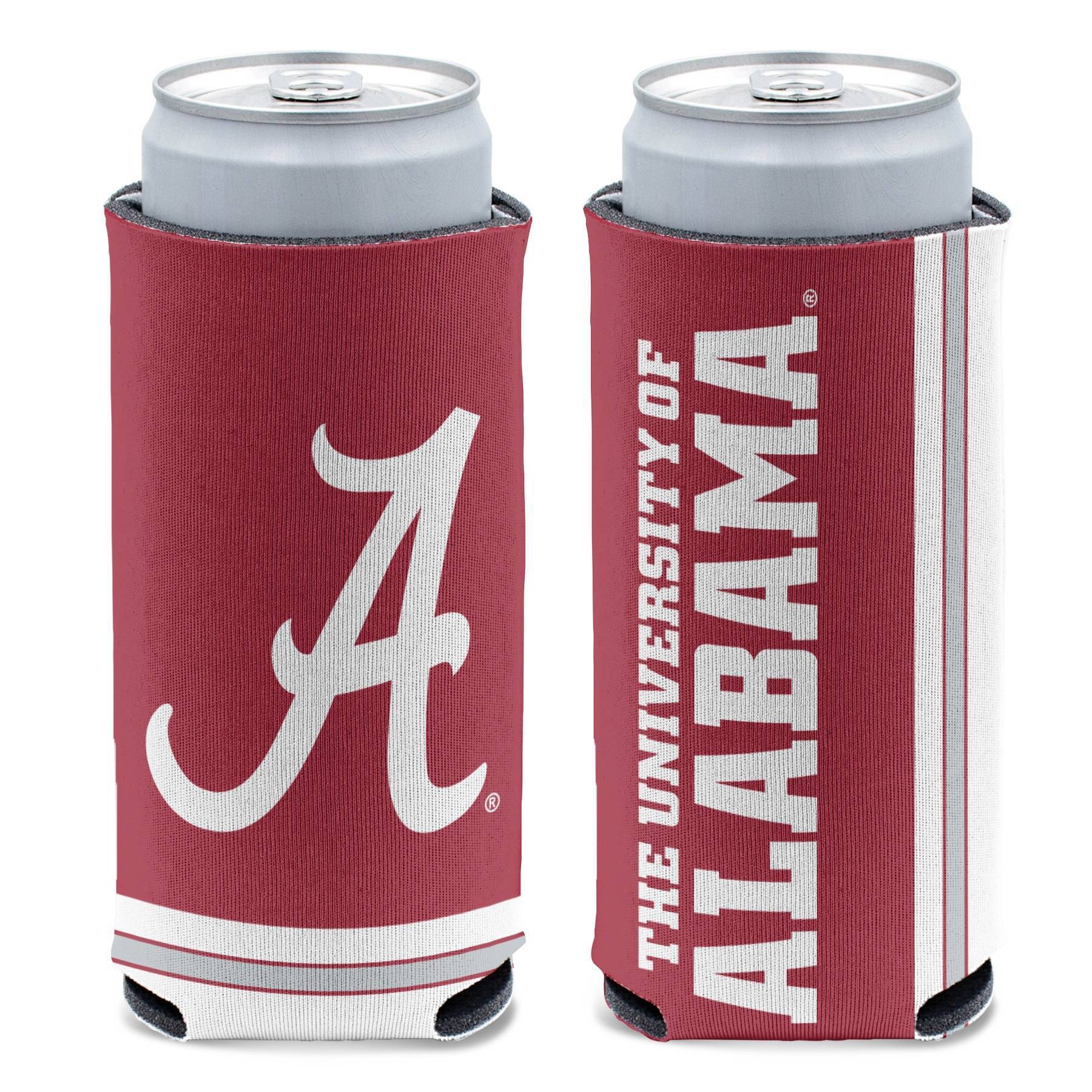 slide 1 of 3, NCAA Alabama Crimson Tide Slim Can Cooler, 1 ct