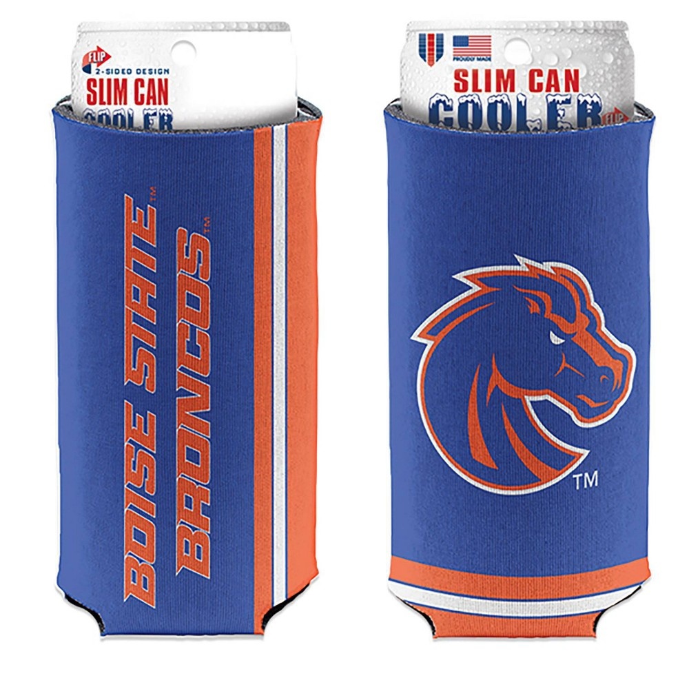 slide 3 of 3, NCAA Boise State Broncos Slim Can Cooler, 1 ct