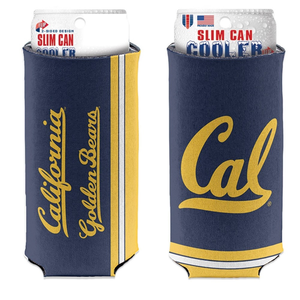 slide 3 of 3, NCAA Cal Golden Bears Slim Can Cooler, 1 ct