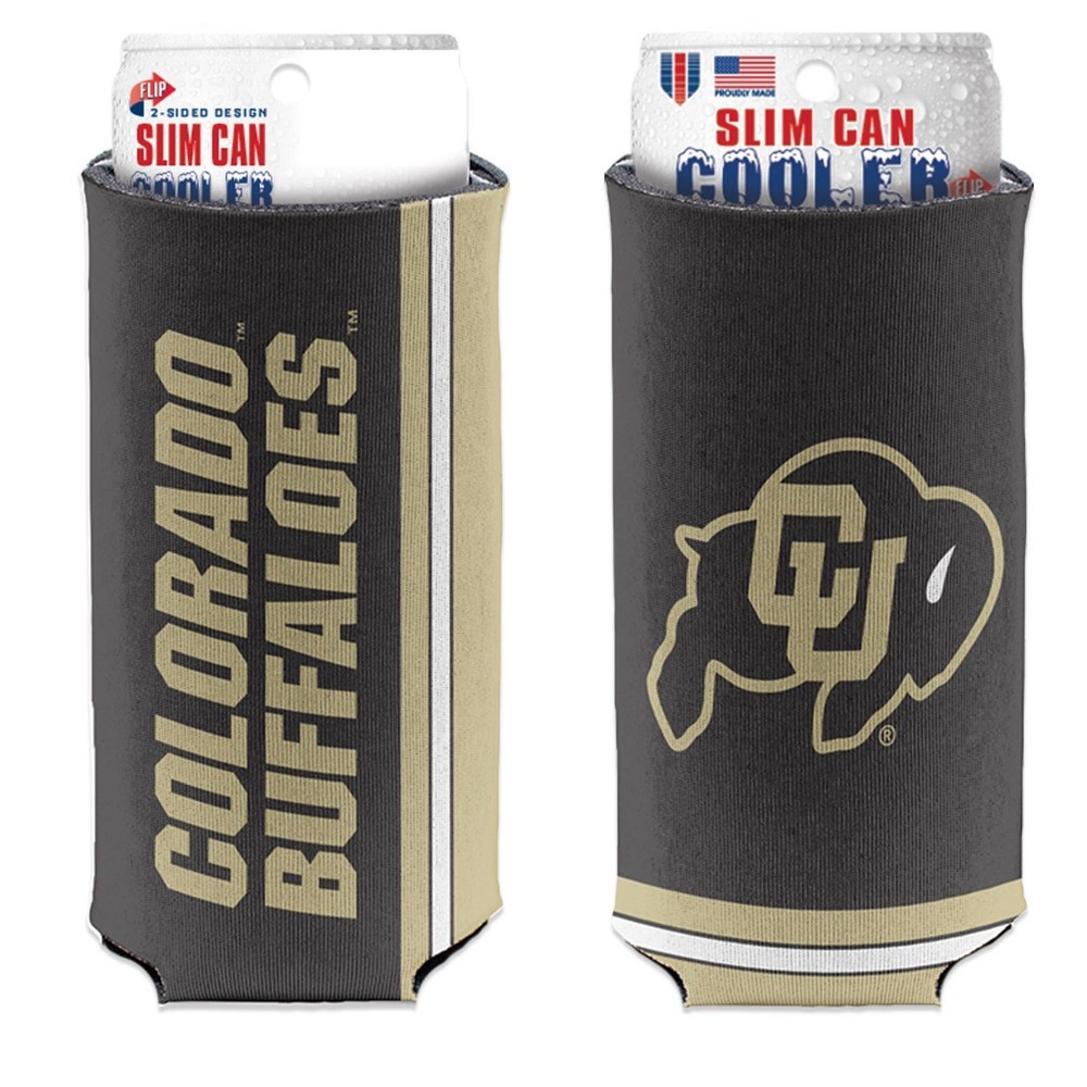 slide 3 of 3, NCAA Colorado Buffaloes Slim Can Cooler, 1 ct