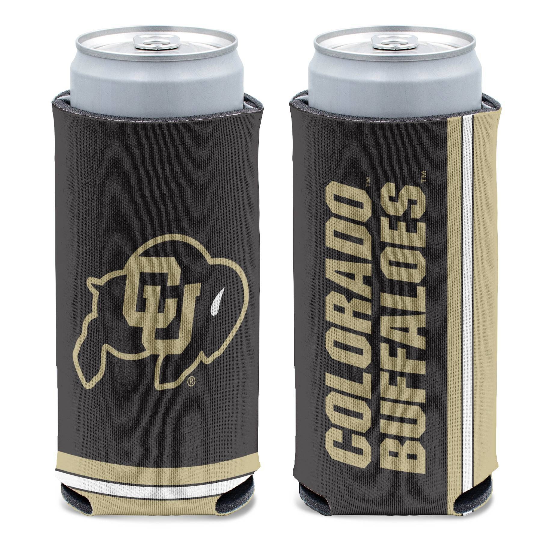 slide 1 of 3, NCAA Colorado Buffaloes Slim Can Cooler, 1 ct