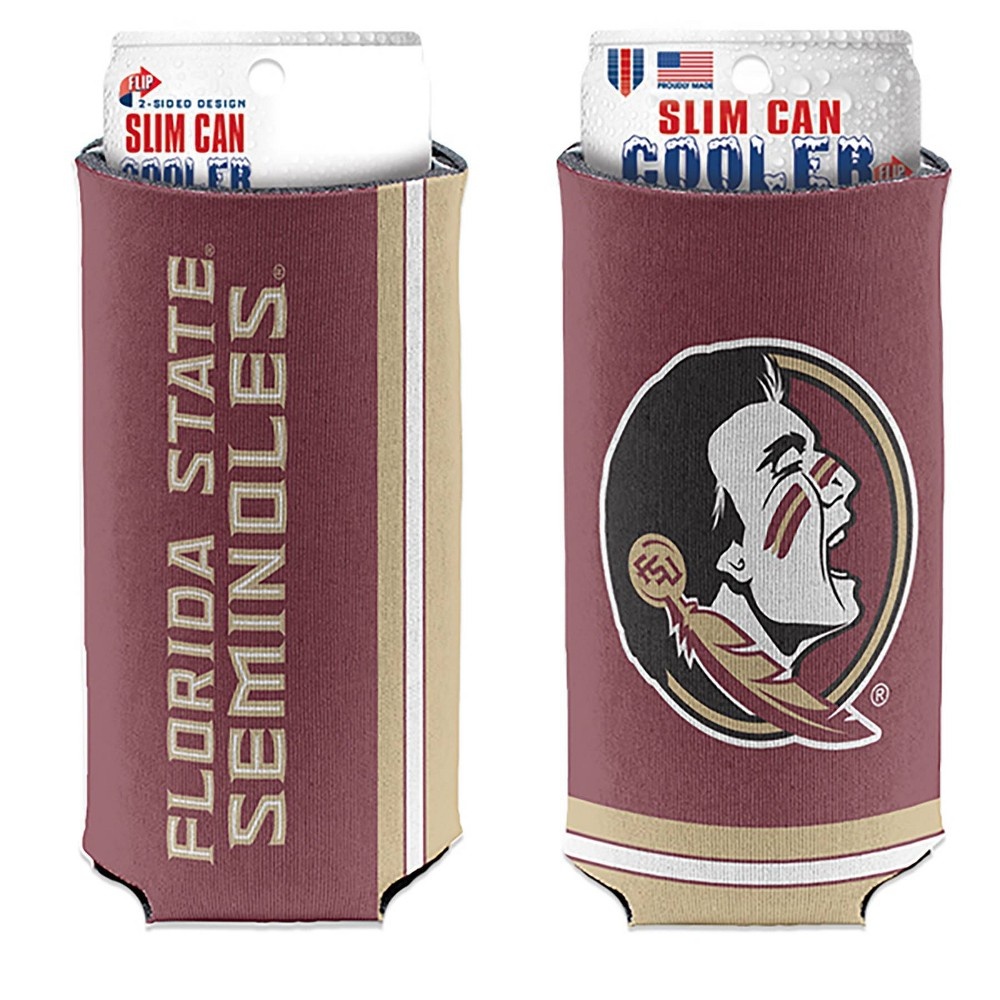 slide 3 of 3, NCAA Florida State Seminoles Slim Can Cooler, 1 ct