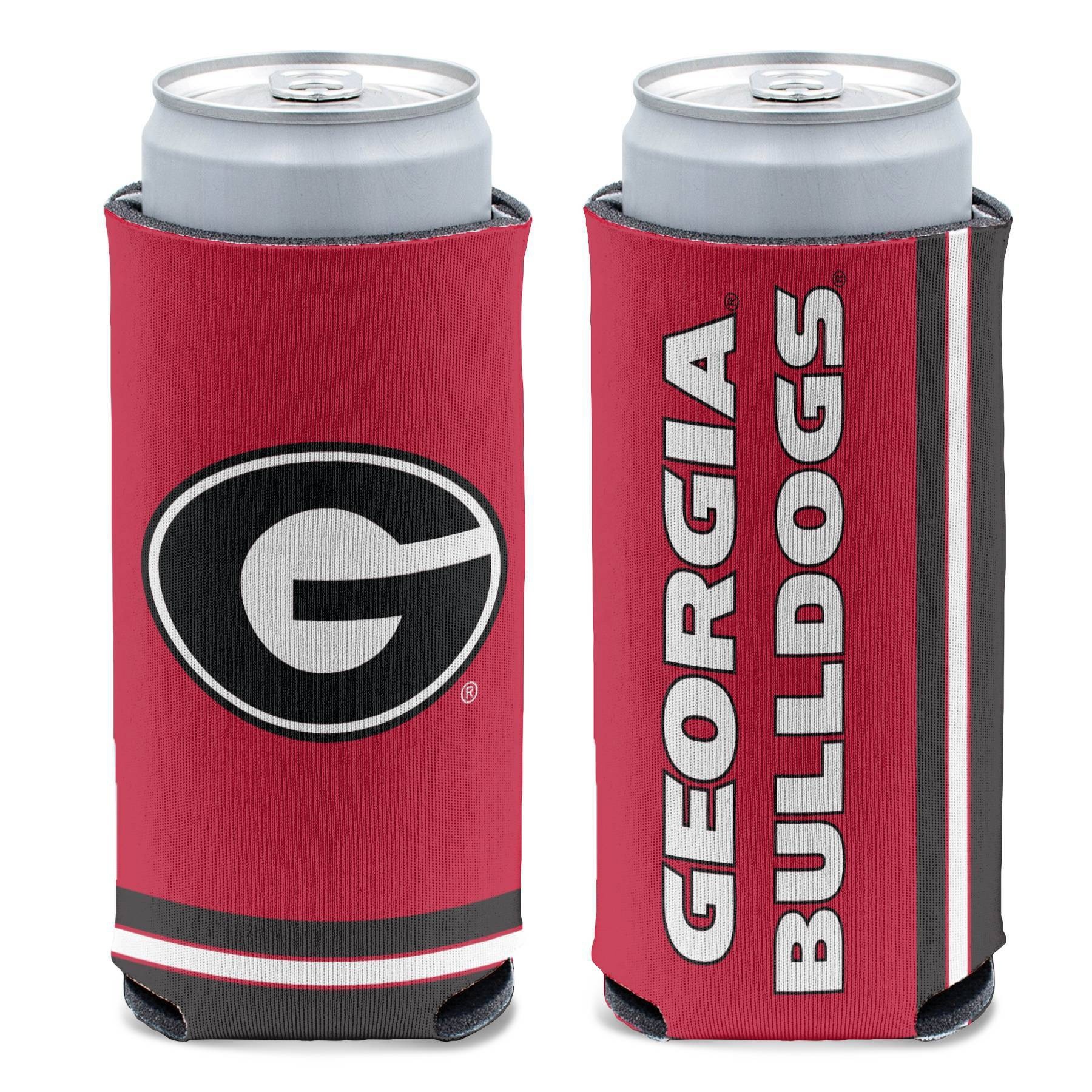 slide 1 of 3, NCAA Georgia Bulldogs Slim Can Cooler, 1 ct