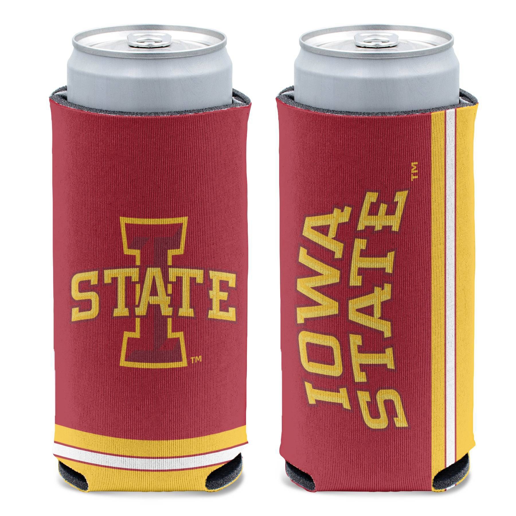 slide 1 of 3, NCAA Iowa State Cyclones Slim Can Cooler, 1 ct