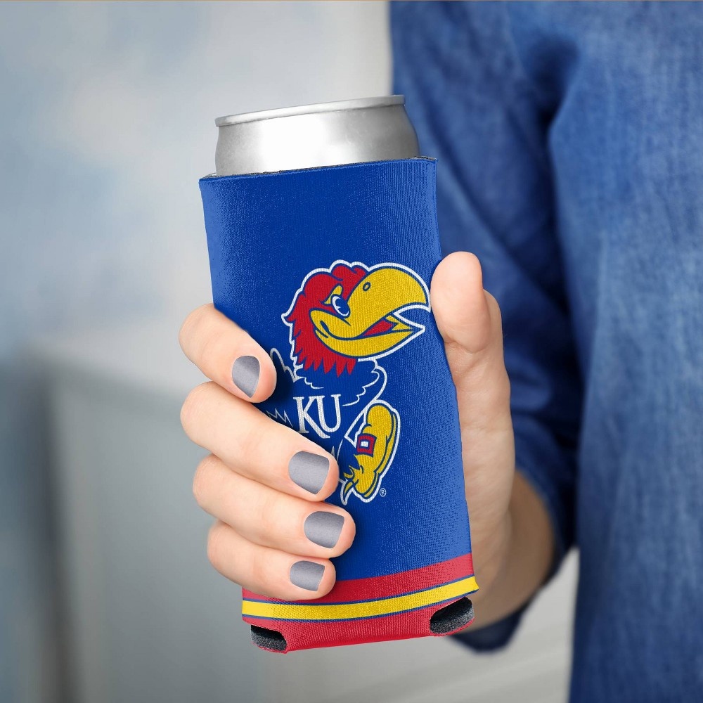 slide 2 of 3, NCAA Kansas Jayhawks Slim Can Cooler, 1 ct