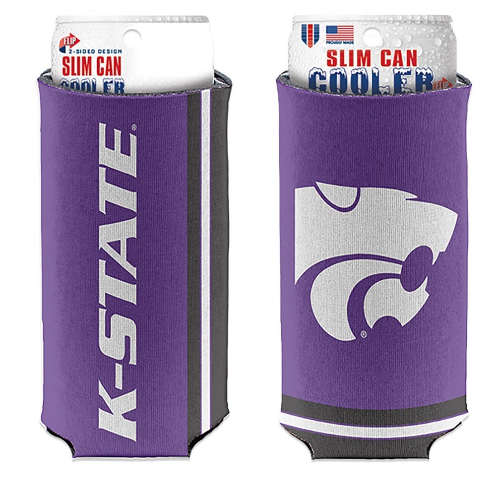 slide 3 of 3, NCAA Kansas State Wildcats Slim Can Cooler, 1 ct