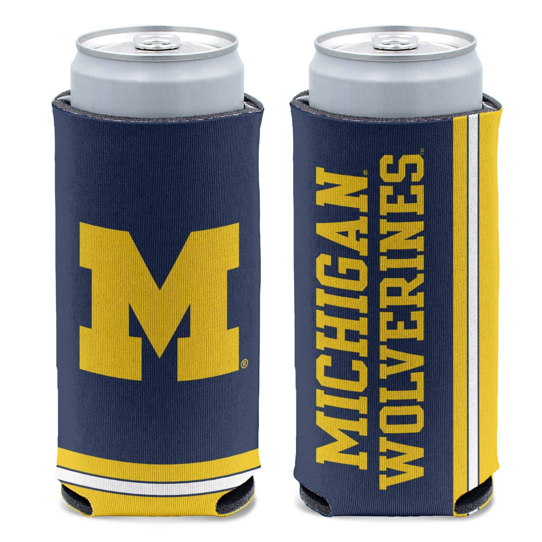 slide 1 of 3, NCAA Michigan Wolverines Slim Can Cooler, 1 ct