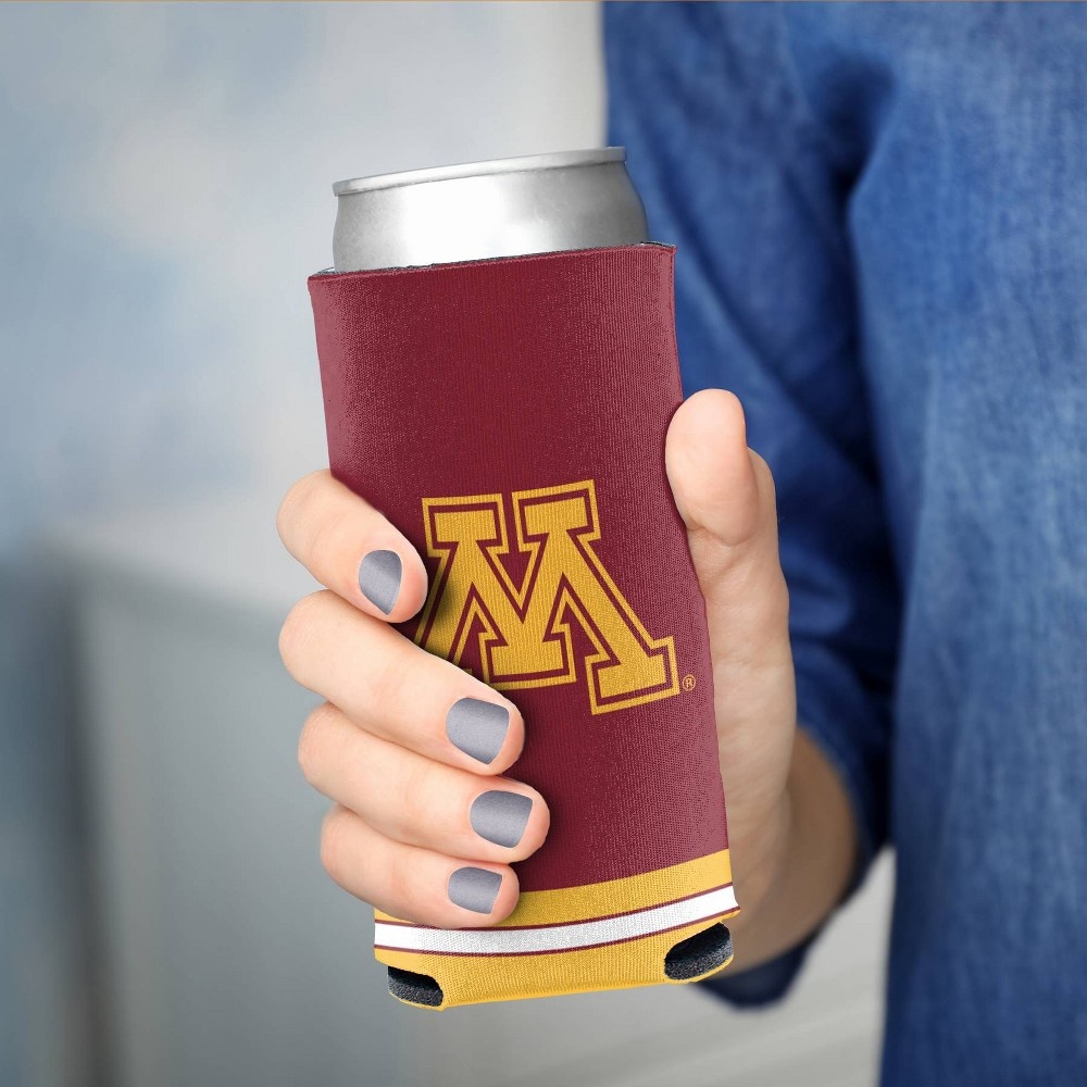 slide 2 of 3, NCAA Minnesota Golden Gophers Slim Can Cooler, 1 ct