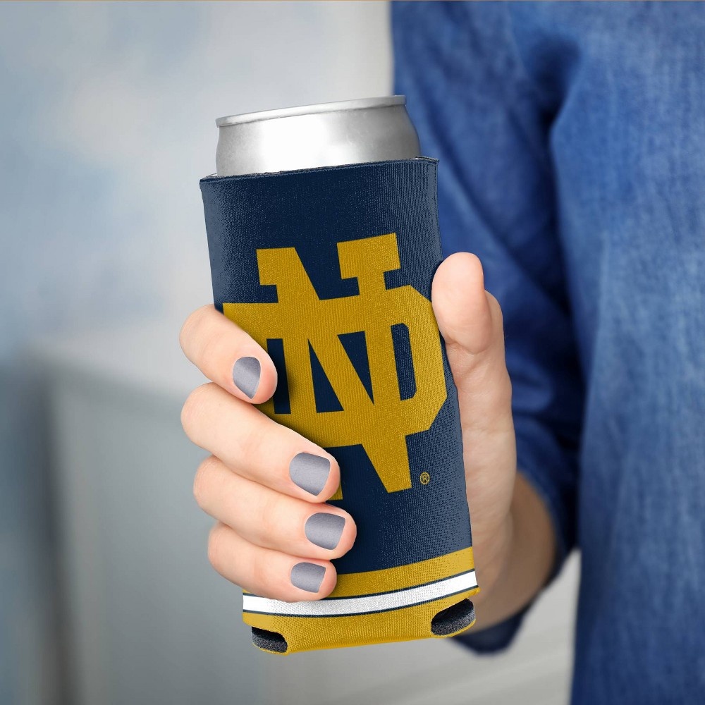 slide 2 of 3, NCAA Notre Dame Fighting Irish Slim Can Cooler, 1 ct