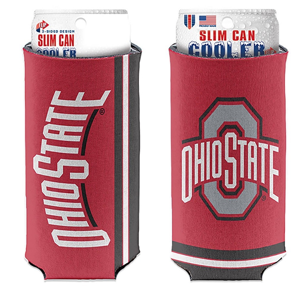 slide 3 of 3, NCAA Ohio State Buckeyes Slim Can Cooler, 1 ct