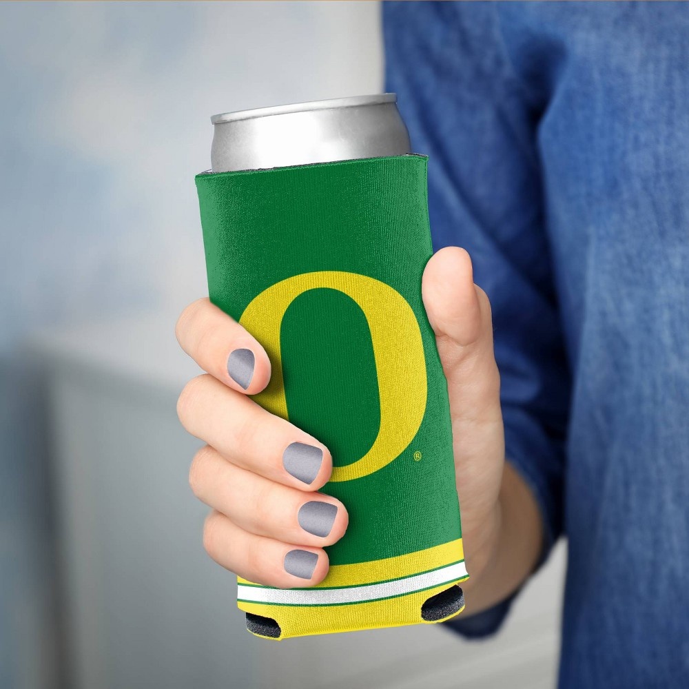 slide 2 of 3, NCAA Oregon Ducks Slim Can Cooler, 1 ct