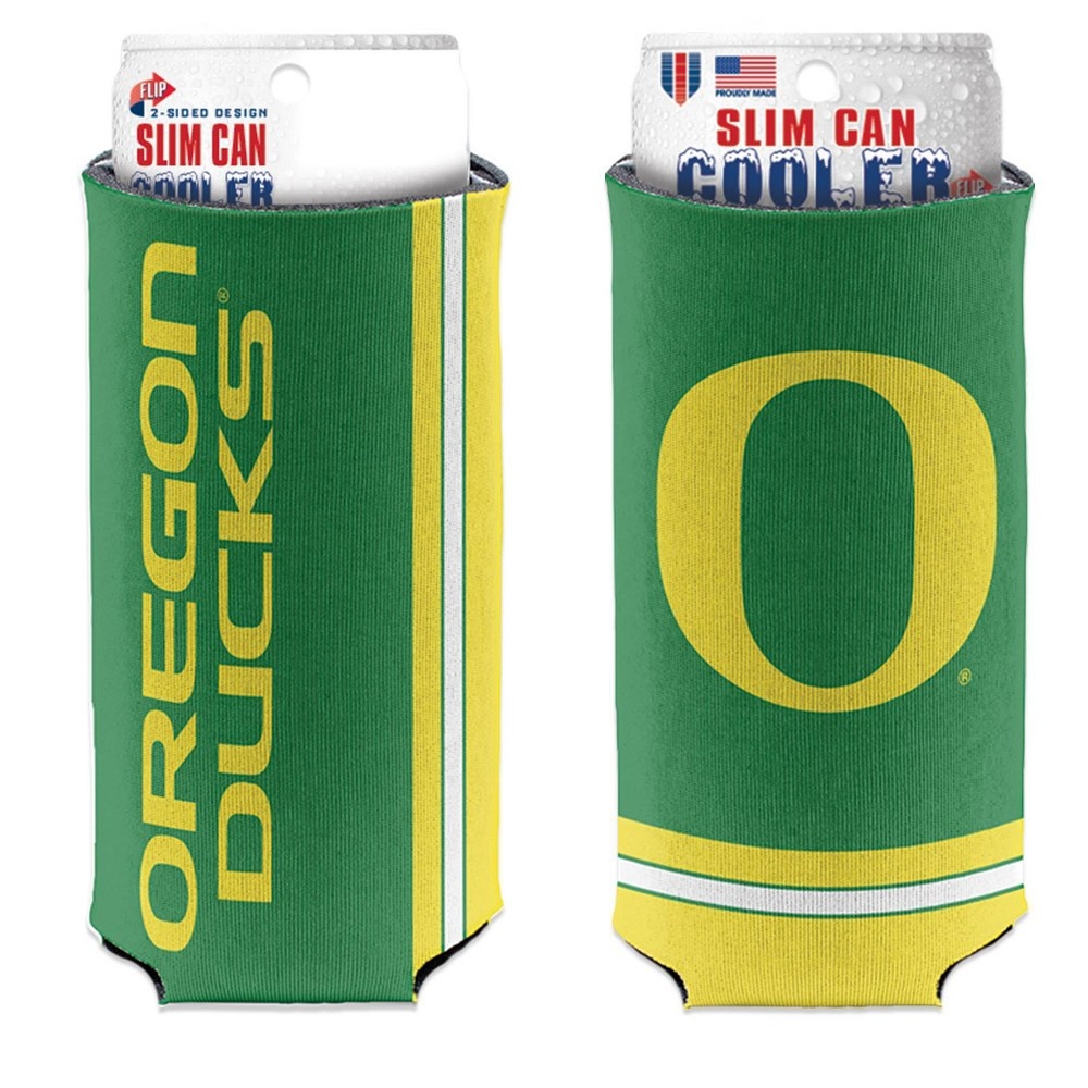 slide 3 of 3, NCAA Oregon Ducks Slim Can Cooler, 1 ct