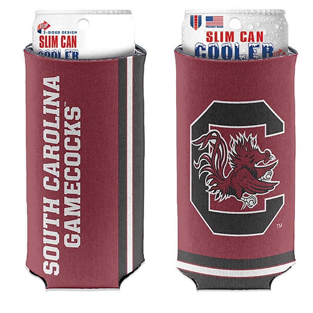 slide 3 of 3, NCAA South Carolina Gamecocks Slim Can Cooler, 1 ct