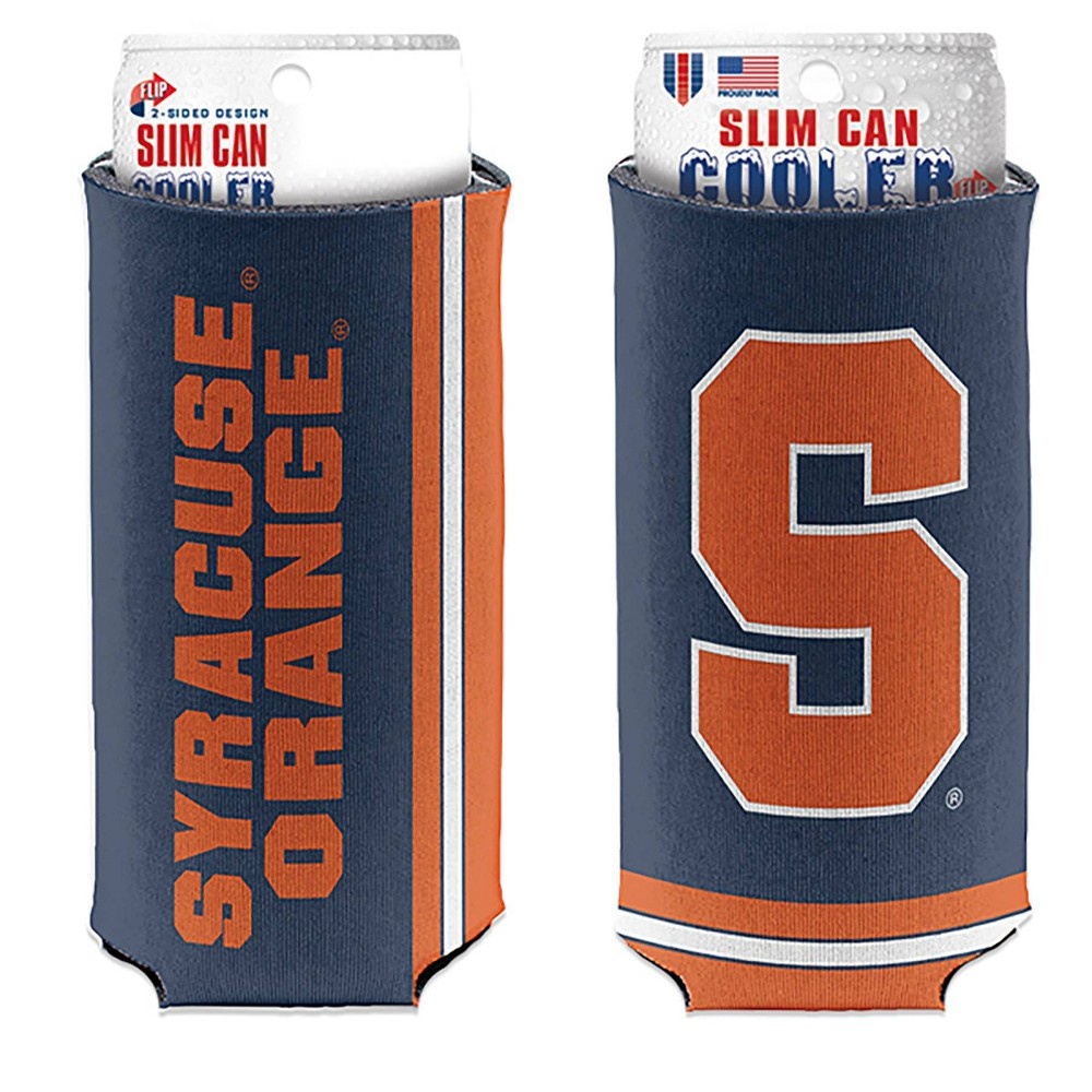 slide 3 of 3, NCAA Syracuse Orange Slim Can Cooler, 1 ct