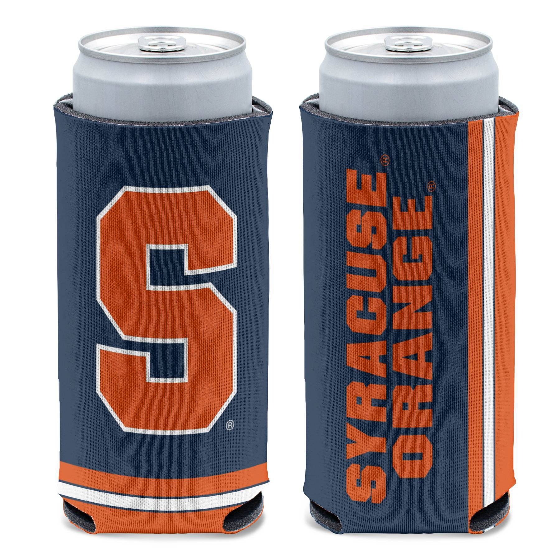 slide 1 of 3, NCAA Syracuse Orange Slim Can Cooler, 1 ct