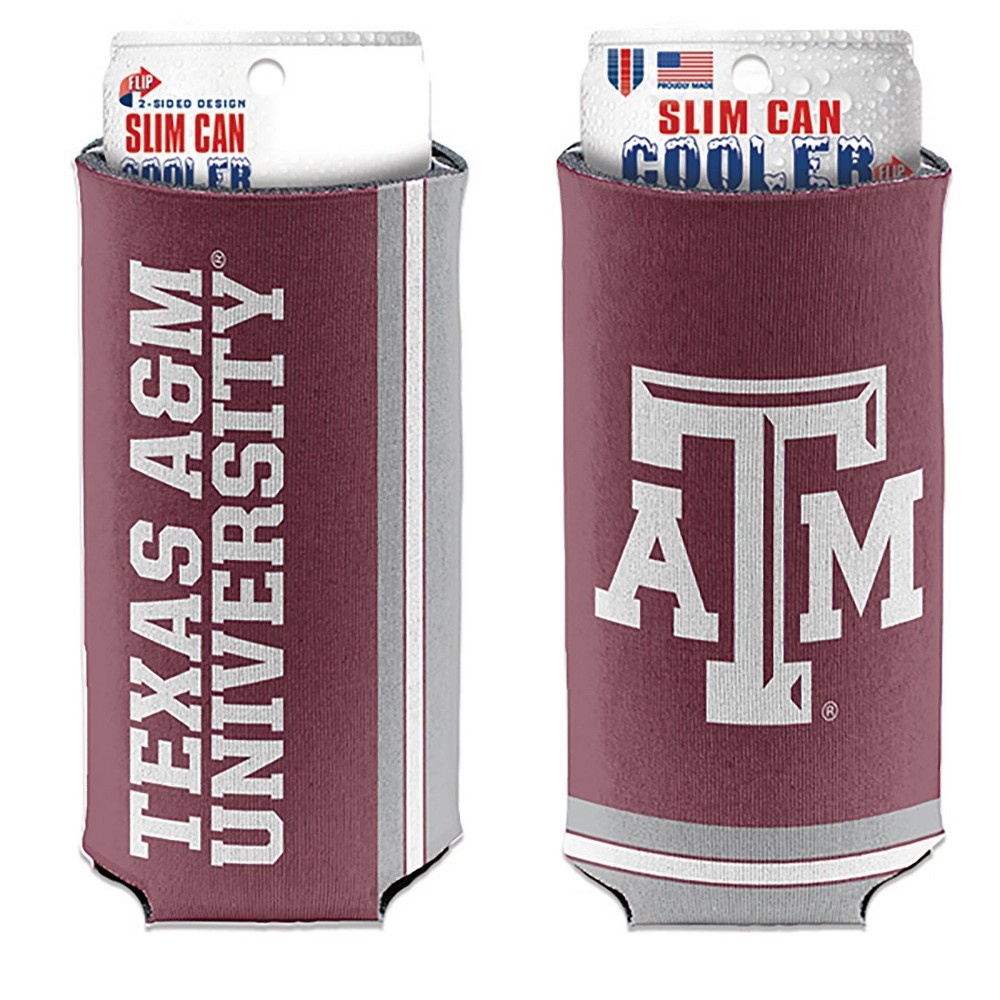 slide 3 of 3, NCAA Texas A&M Aggies Slim Can Cooler, 1 ct