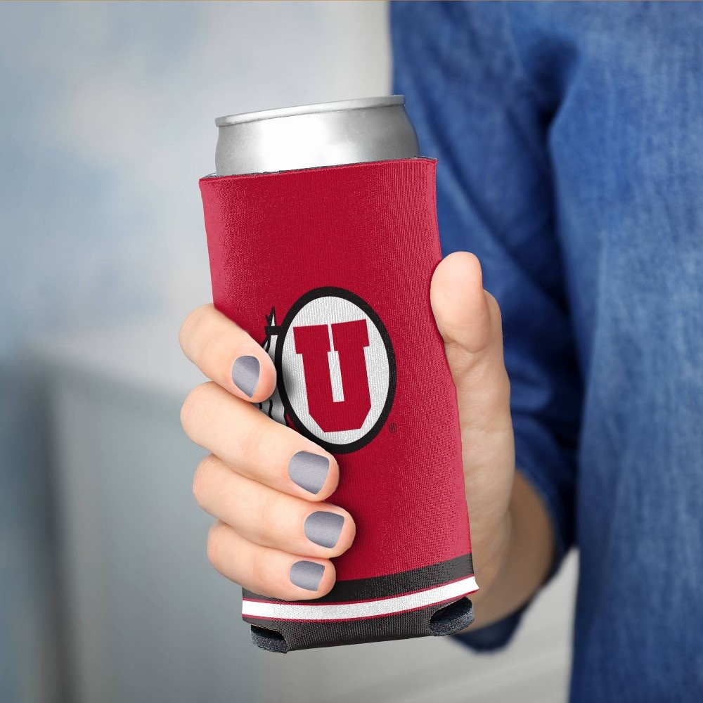 slide 2 of 3, NCAA Utah Utes Slim Can Cooler, 1 ct