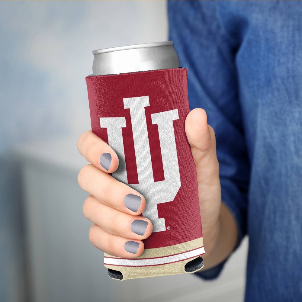 slide 2 of 3, NCAA Indiana Hoosiers Slim Can Cooler, 1 ct