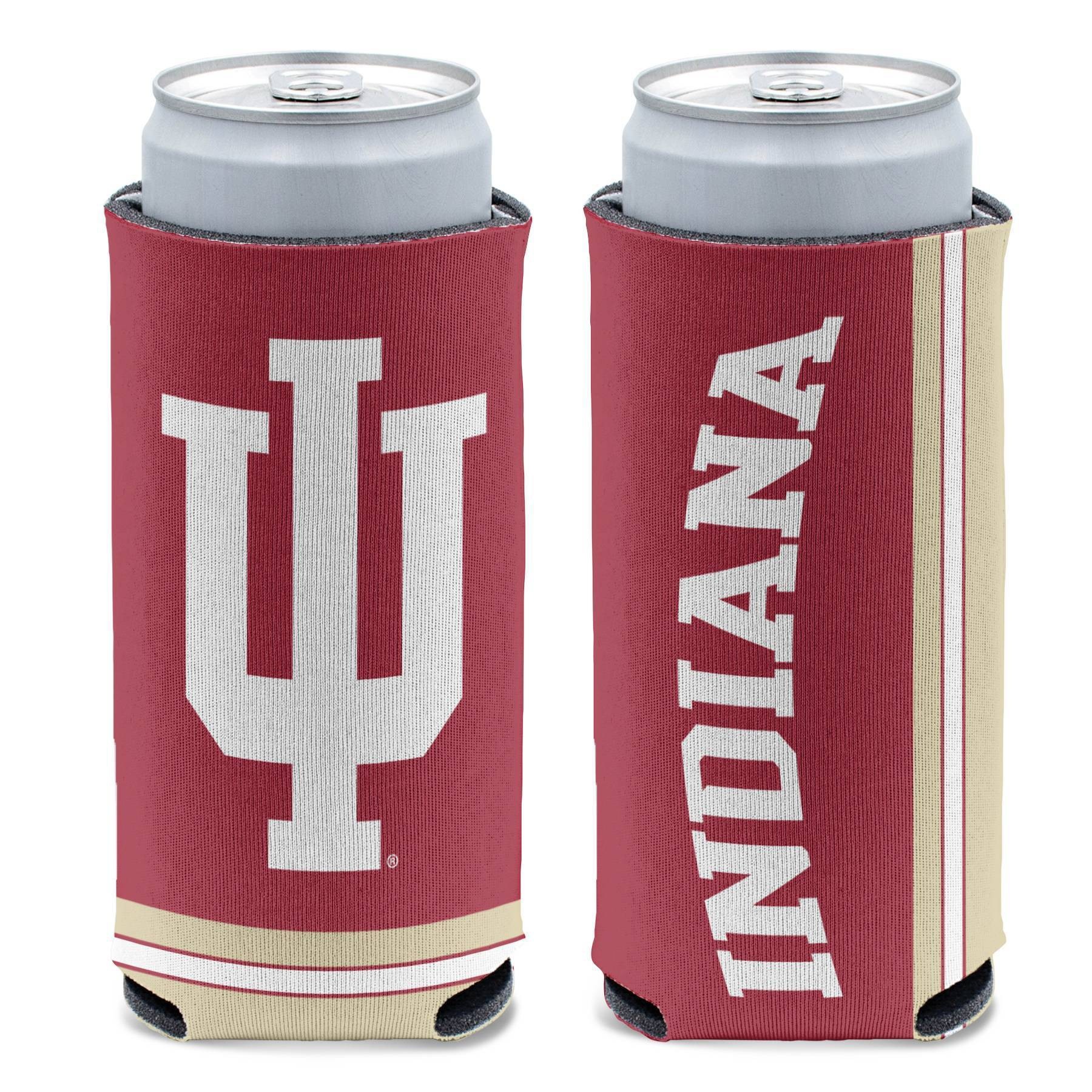 slide 1 of 3, NCAA Indiana Hoosiers Slim Can Cooler, 1 ct