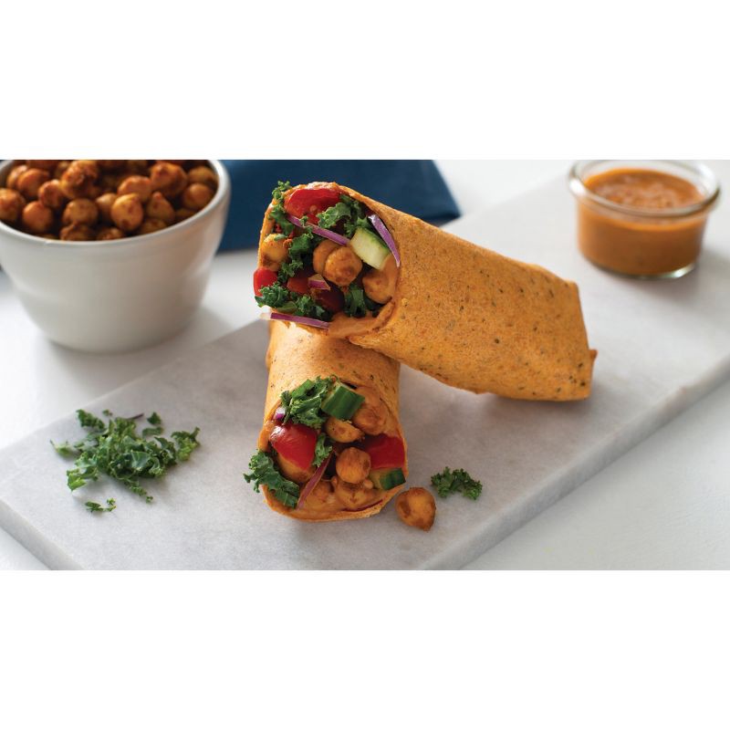 slide 5 of 7, Mission Carb Balance Sundried Tomato Basil Tortilla Wraps - 12oz/8ct, 8 ct; 12 oz