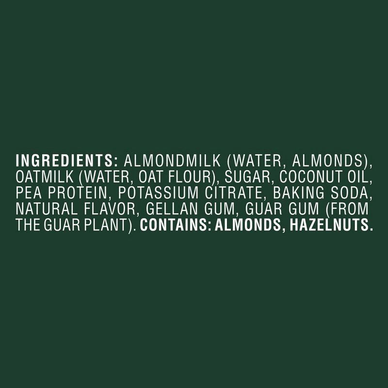 slide 8 of 8, Starbucks Creamer Almond and Oat Milk Hazelnut Latte Coffee Creamer - 28 fl oz, 28 fl oz
