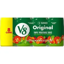 V8 Juice V8 Original 100% Vegetable Juice - 8pk/5.5 fl oz Cans