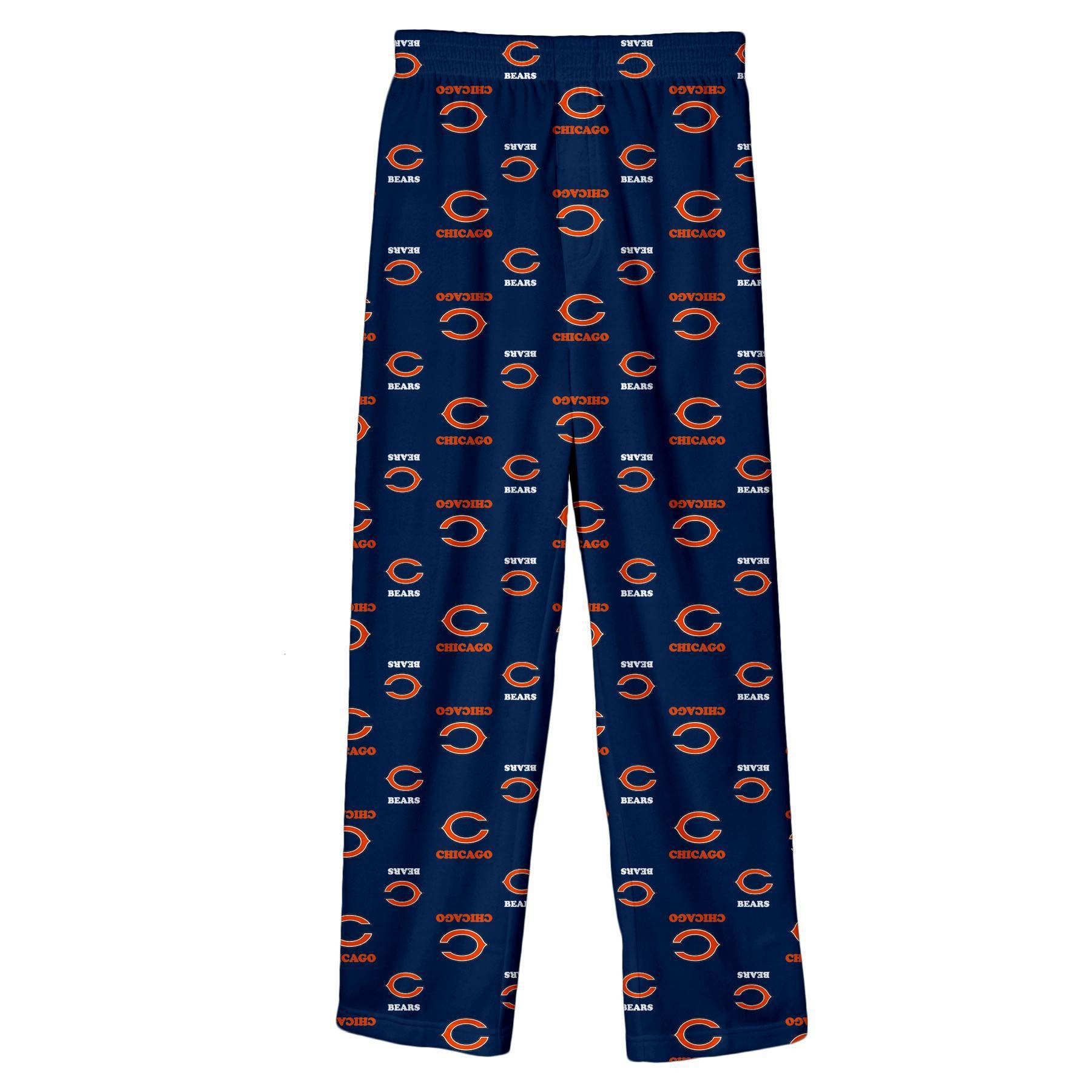 slide 1 of 1, NFL Chicago Bears Boys' Lounge Pants - XL, 1 ct