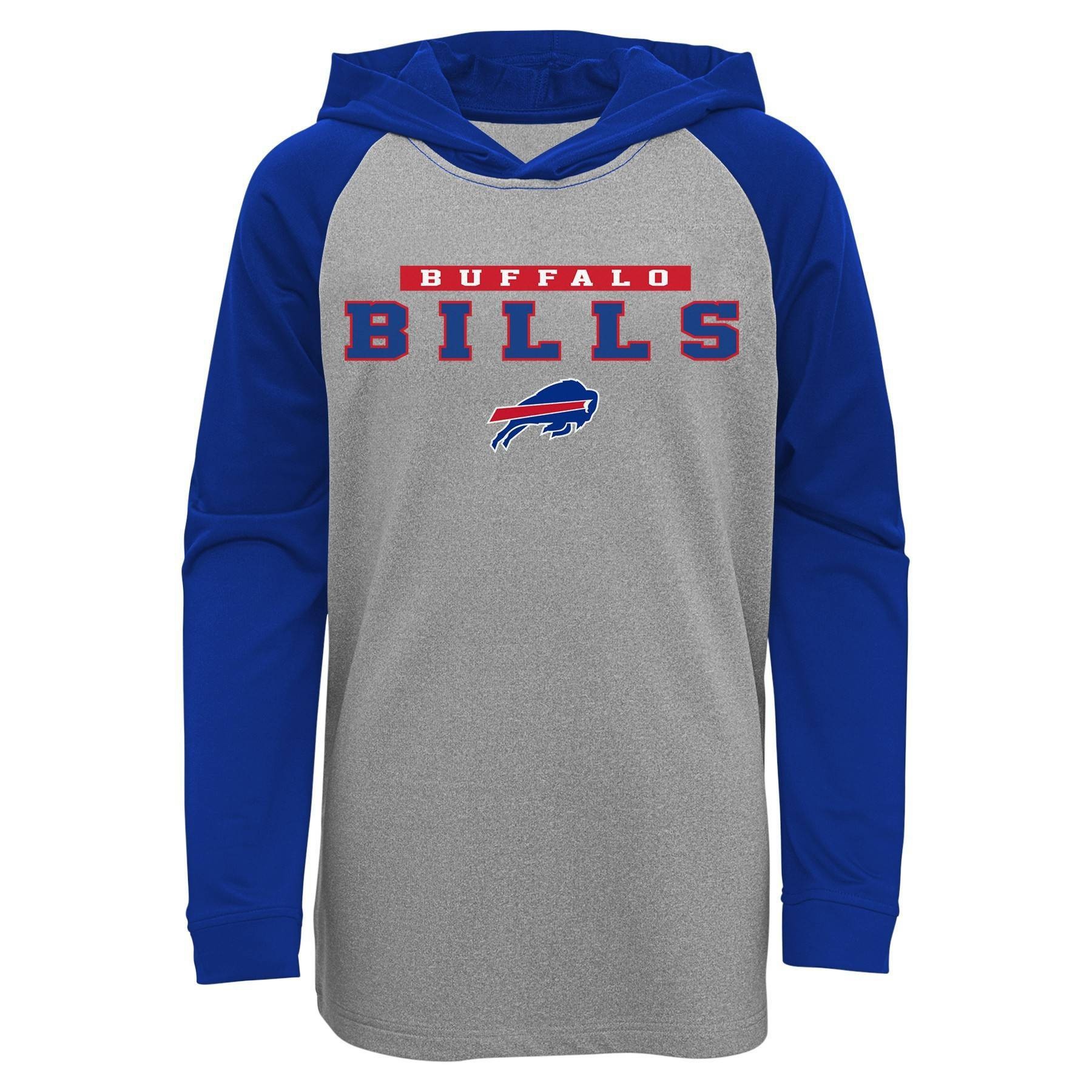 slide 1 of 1, NFL Buffalo Bills Boys' Long Sleeve Lightweight Hoodie - XL, 1 ct