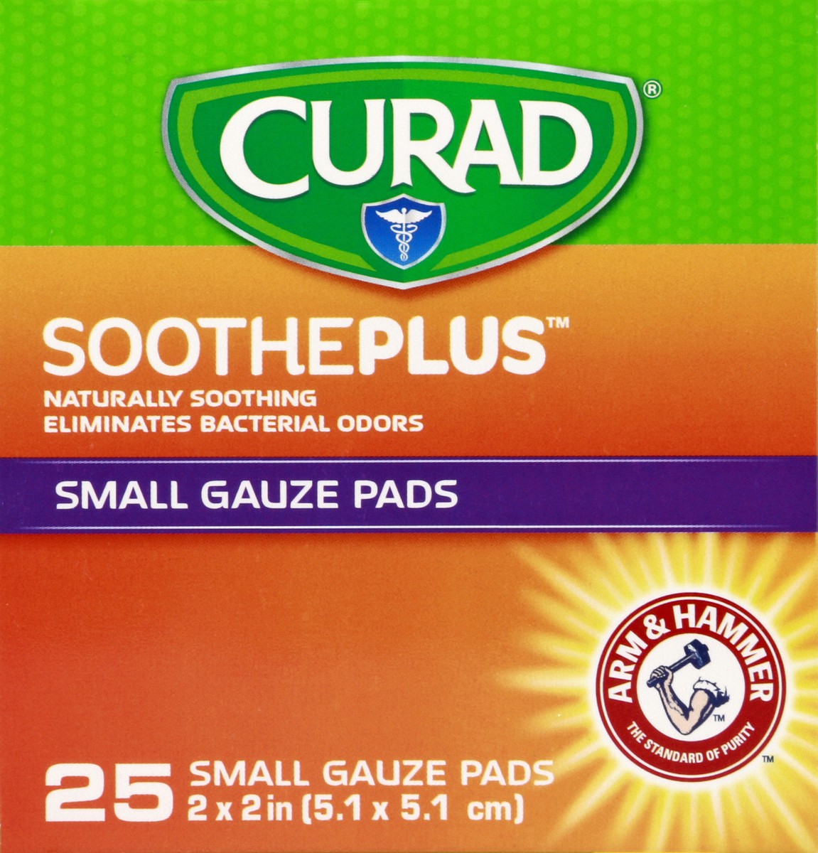 slide 4 of 4, Curad Gauze Pads 25 ea, 25 ct