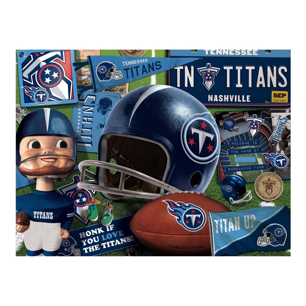 slide 3 of 3, NFL Tennessee Titans Retro Series Puzzle, 500 ct