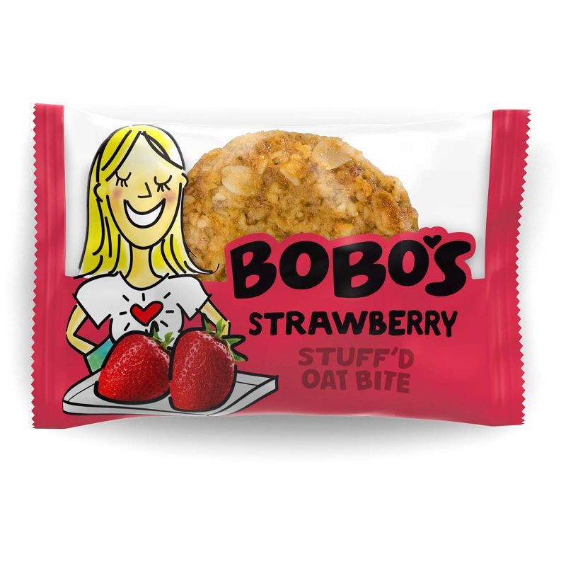 slide 4 of 9, Bobo's Oat Bars Stuff'd Strawberry Bites - 6.5oz, 6.5 oz