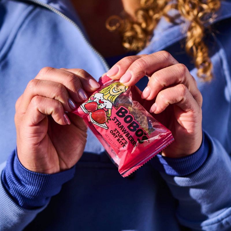 slide 7 of 9, Bobo's Oat Bars Stuff'd Strawberry Bites - 6.5oz, 6.5 oz