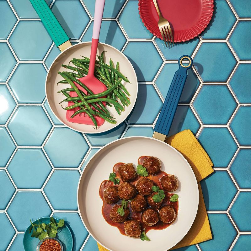 slide 6 of 6, 20pc Sussex Flatware Set Gold - Threshold™: Gold Silverware Set, Stainless Steel, Service for 4, Dishwasher-Safe, 20 ct