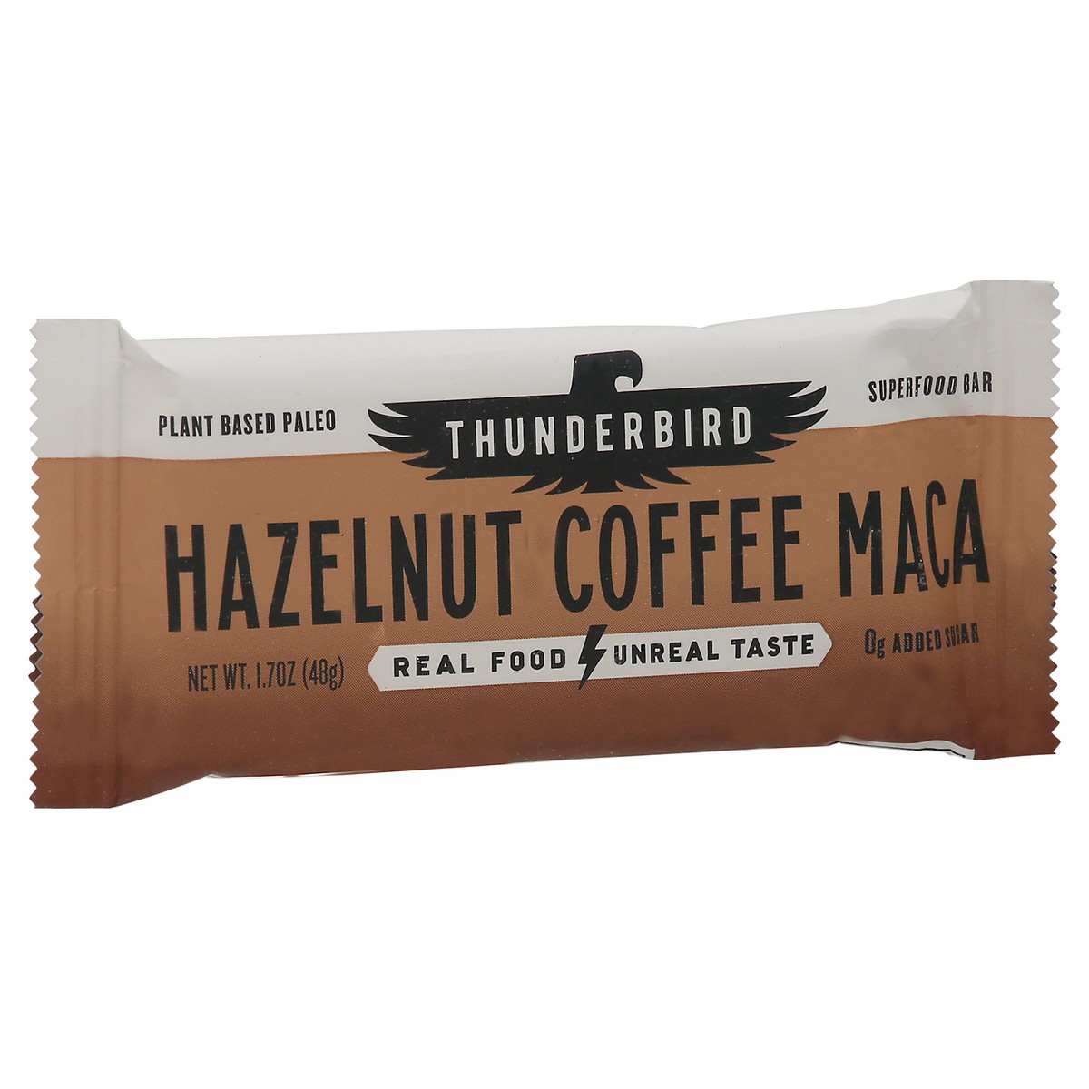 slide 12 of 12, Thunderbird Energetica Hazlenut Coffee Maca Bar, 1.7 oz