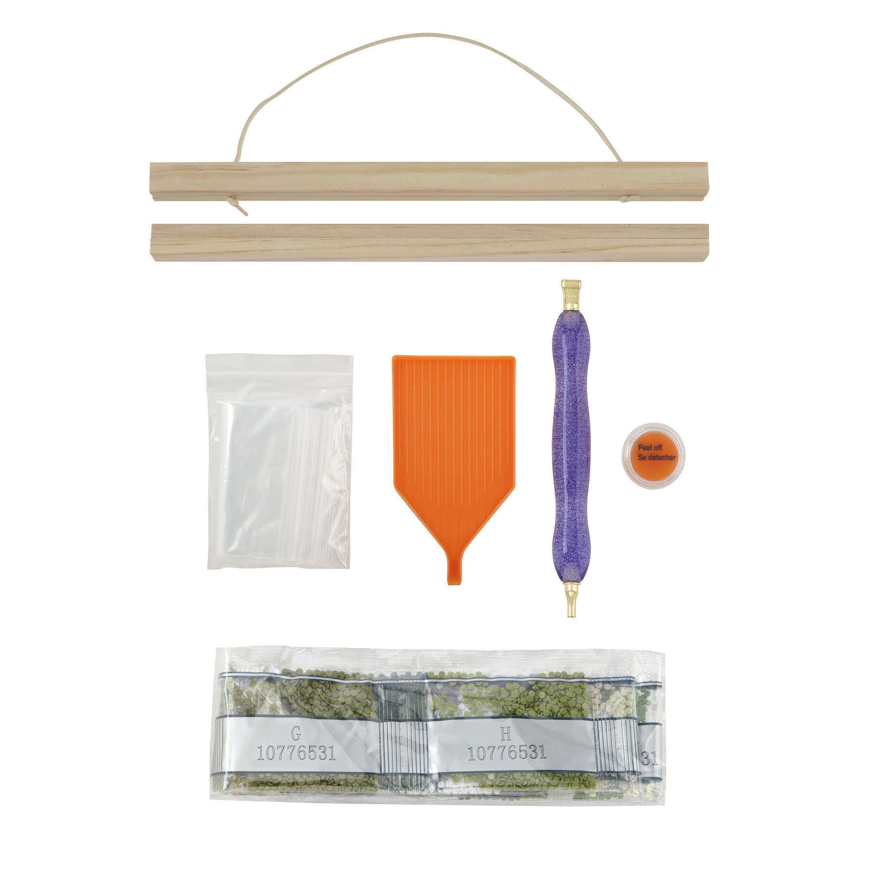 slide 3 of 4, 8" X 10" Witch Eye Diamond Art Kit With Magnetic Frame By Make Market, 8 in x 10 in