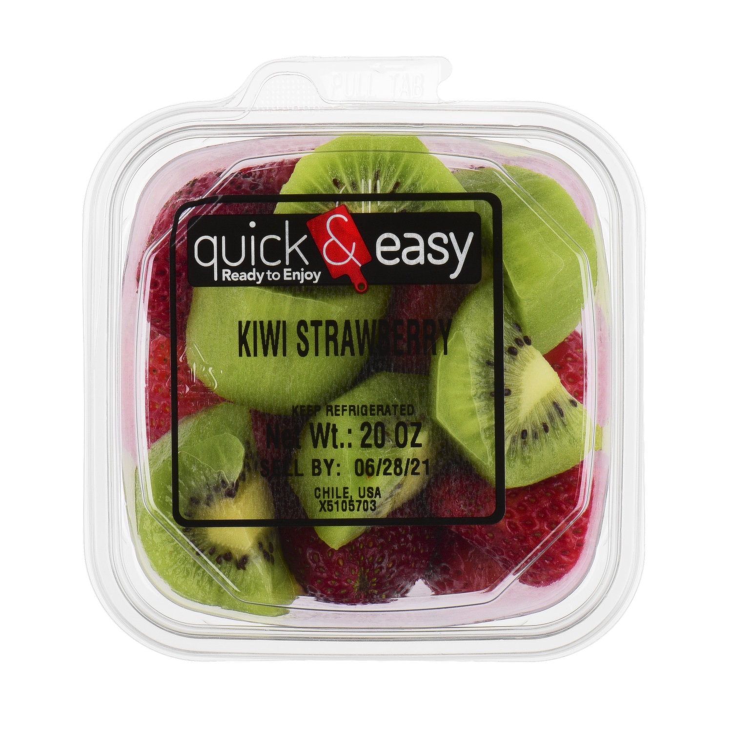 slide 1 of 1, Quick and Easy Kiwi Strawberry, 20 Ounce, 20 oz