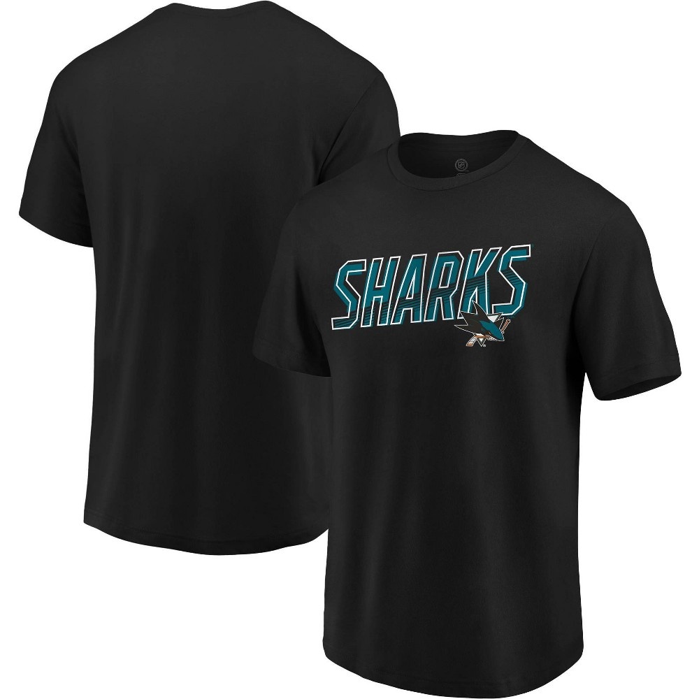 slide 3 of 3, NHL San Jose Sharks Men's Engage Horizon Short Sleeve T-Shirt - XL, 1 ct