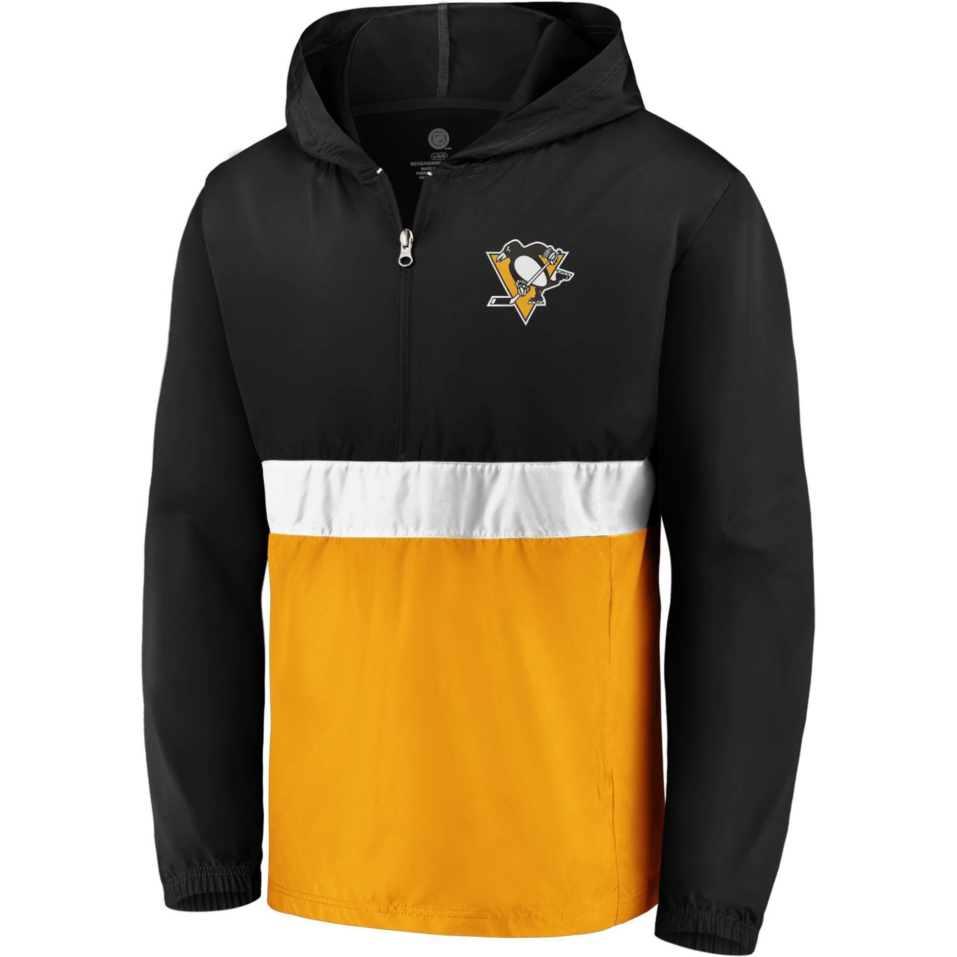 slide 1 of 3, NHL Pittsburgh Penguins Men's Windbreaker - XL, 1 ct