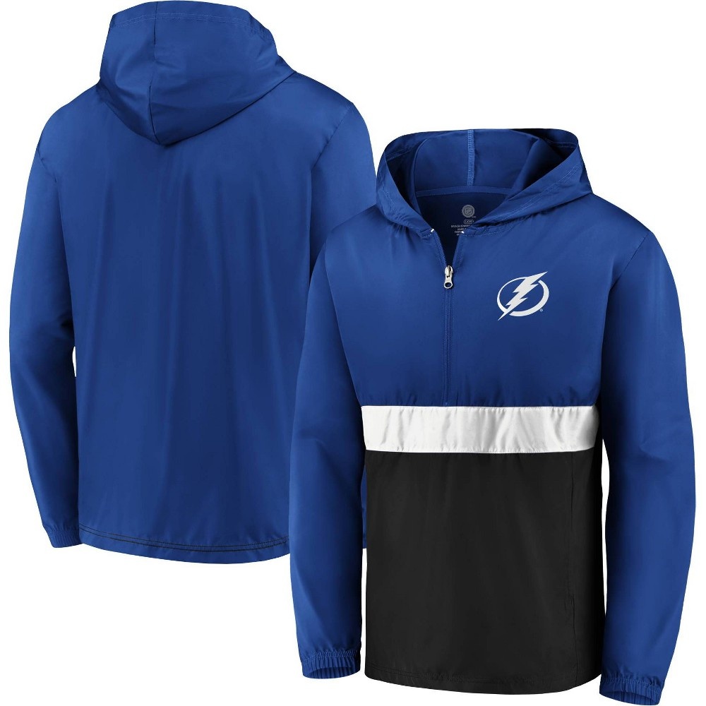 slide 3 of 3, NHL Tampa Bay Lightning Men's Windbreaker - XL, 1 ct