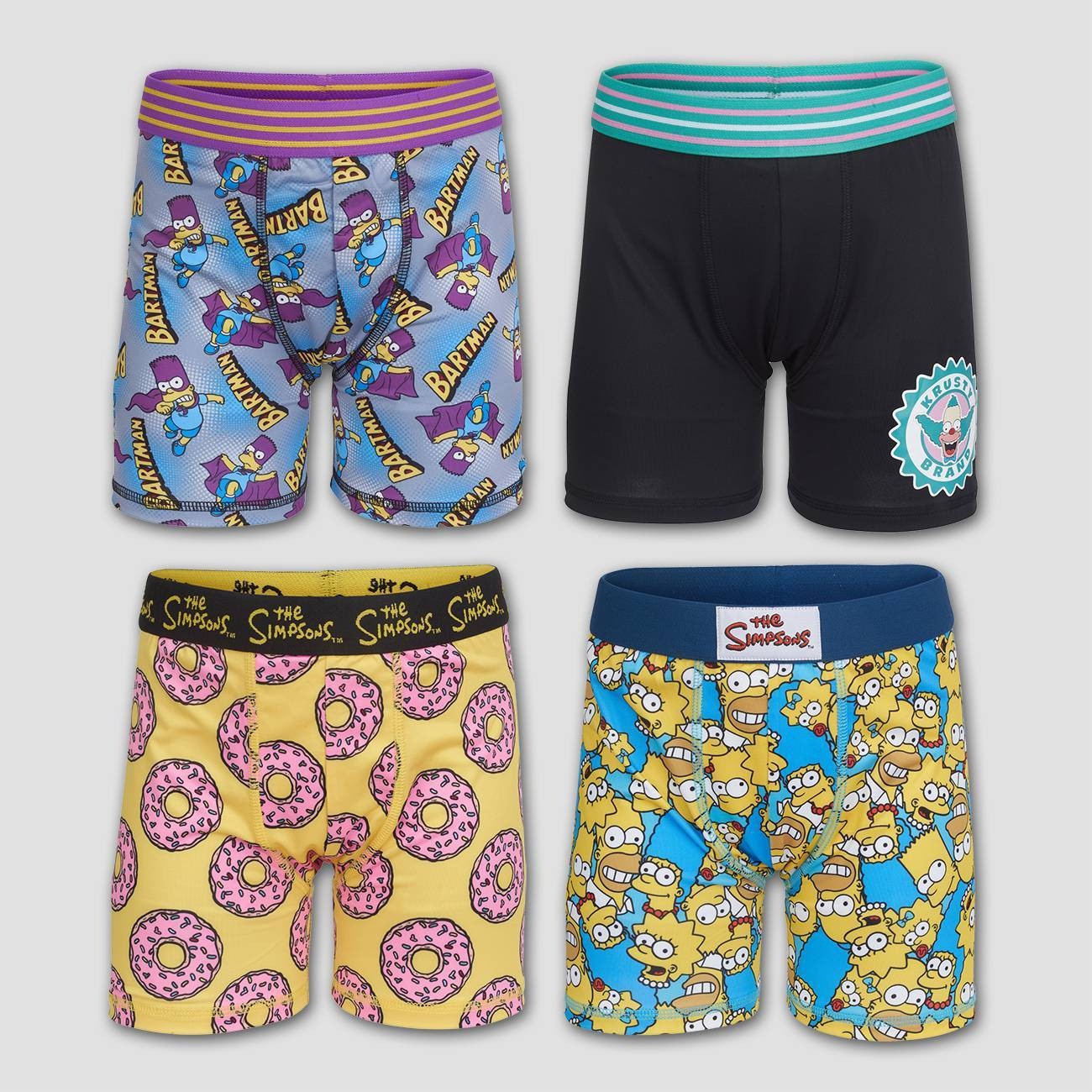 Boys Disney The Simpson 4pk Underwear 10 4 ct Shipt