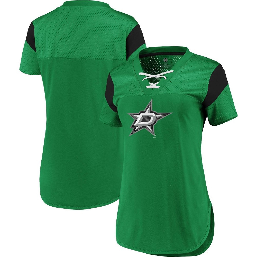 slide 3 of 3, NHL Dallas Stars Women's Fashion Jersey - XL, 1 ct